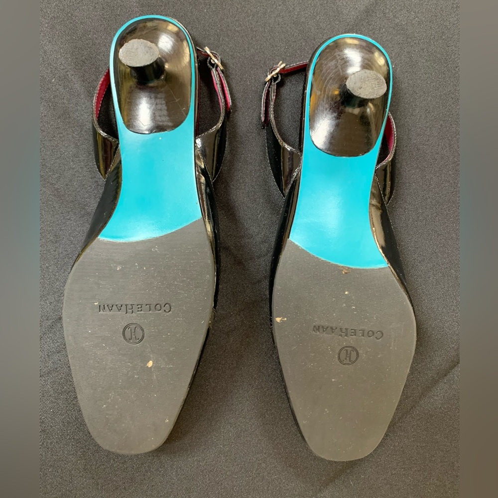 Cole Haan Women’s closed toe sandals Patent leather Size: 8.5 Good Condi… - Picture 4 of 4